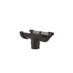 Half Round Running Outlet to 68mm