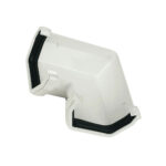 114mm Square Line Gutter Angle 90°
