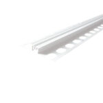 Render Joint Profile  - PVC White, 10mm x 2.5m